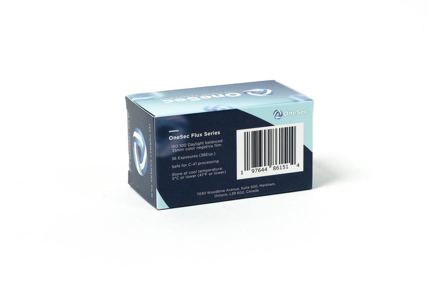 OneSec Flux Series 100D Color Negative Film, 35mm, 36 Exp.