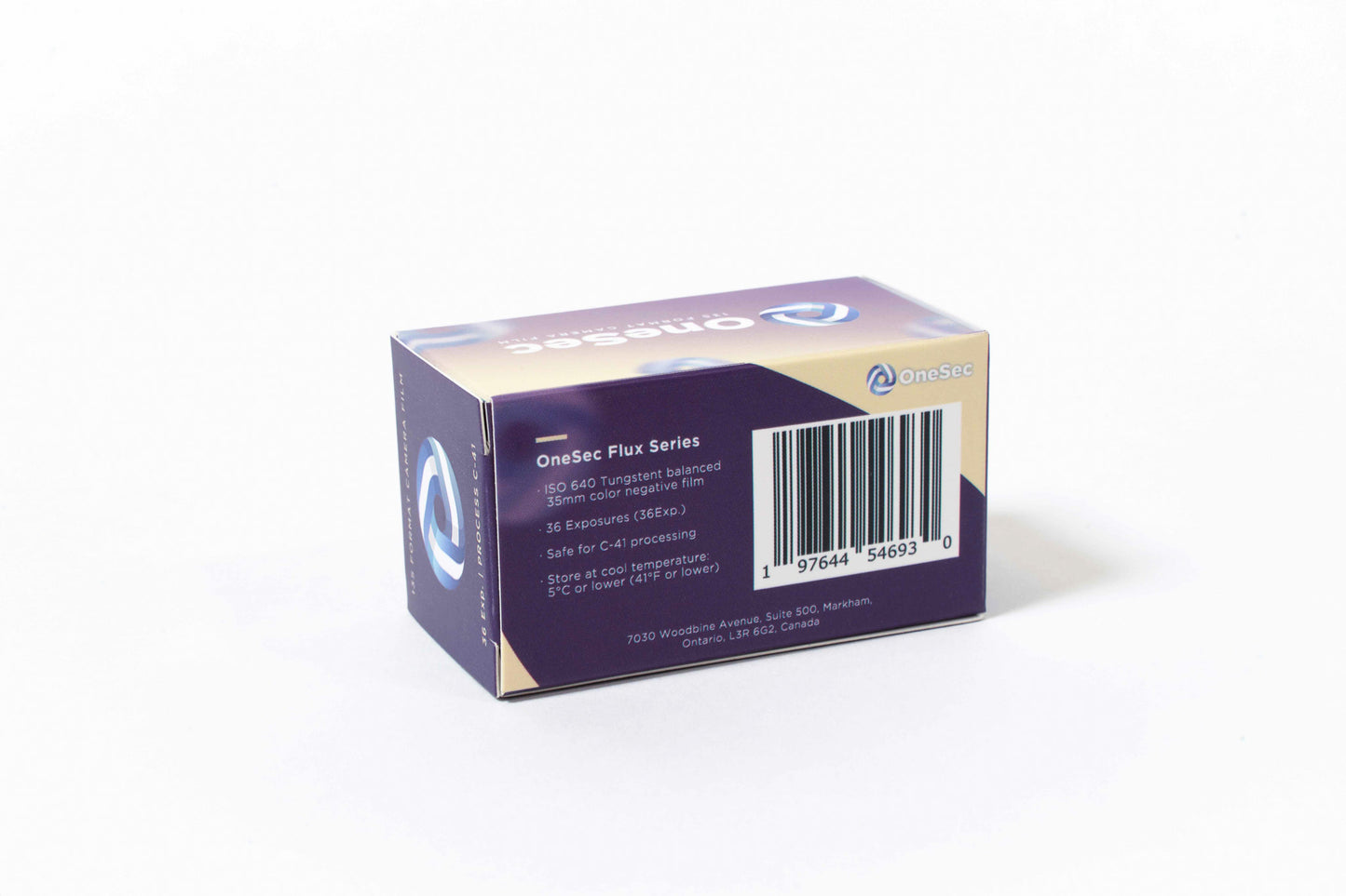 OneSec Flux Series 640T Color Negative Film, 35mm, 36 Exp.