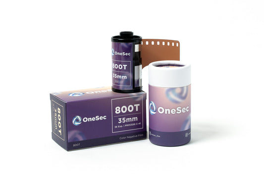 OneSec Flux Series 800T Color Negative Film, 35mm, 36 Exp.